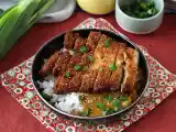 Receta Berenjena empanada con pan rallado panko y curry japonés al estilo katsu