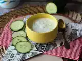 Receta Salsa de yogur griego, pepino y cebolla