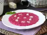 Receta Risotto de remolacha y gorgonzola: una explosión de color y sabor