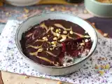 Receta Overnight oats con frutos rojos y chocolate, ¡un desayuno saludable y delicioso!