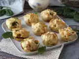 Receta Mini hojaldres de espinacas y queso de cabra