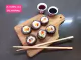 Receta Makizushi de tortilla dulce