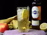 Receta Martini spritz sin alcohol, un cóctel dulce y floral
