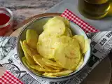 Receta Chips de patata al microondas