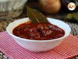 Receta Salsa de tomate y salchicha fresca: sabrosa y fácil de preparar