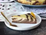 Receta Flan casero marmolado de chocolate y vainilla: fácil, sin gluten y con un acabado espectacular