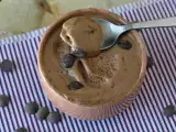 Receta Helado proteico con whey de chocolate en 5 minutos