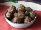 Receta Albóndigas de ternera en freidora de aire, muy jugosas: receta fácil y rápida