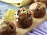 Receta Muffins de plátano con pepitas de chocolate
