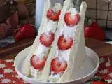 Receta Ichigo sando, el sándwich japonés de fresas