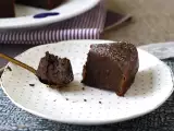 Receta Bizcocho fondant de chocolate proteico: fácil, intenso y jugoso
