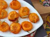 Receta Albaricoques asados en freidora de aire