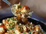 Receta Tofu crujiente con arroz y salsa cremosa: la versión vegetariana del pollo crousty
