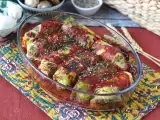 Receta Rollitos de col rellenos de setas, arroz y miso