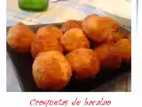 Receta Croquetas de bacalao