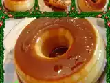 Receta Flan de turrón