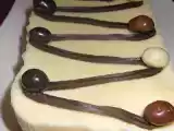 Receta Tarta de chocolate blanco.