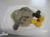 Receta Pato en salsa de arándanos con ciruelas y orejones