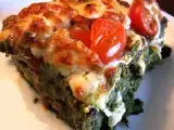 Receta Recetas vegetarianas pastel de espinacas