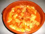 Receta Manitas de cordero con tomate