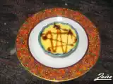 Receta Crema de vainilla y salsa de caramelo