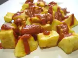 Receta Patatas confitadas con salsa brava