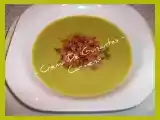 Receta - crema de guisantes -
