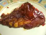 Receta Costillas asadas con salsa barbacoa