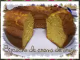Receta Bizcocho de crema de orujo