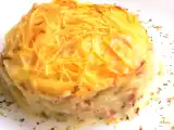 Receta Pastel de patatas a la carbonara???