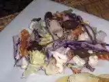 Receta Merluza con ajada y ensalada de pasta para hacerle compañía