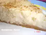 Receta Tarta de arroz con leche