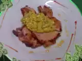 Receta Lomo de cerdo ahumado a la parrilla con crema fria de aguacate, c