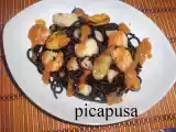 Receta Espaguetis de sepia marineros