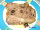 Receta Pollo en salsa con manzanas