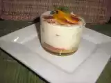 Receta Tiramisú de melocotón.