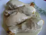 Receta Pollo con salsa roquefort