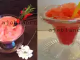 Receta Cóctel de sandía & granizado de sandía