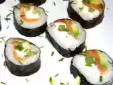 Receta Sushi en casa: salmón ahumado