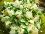 Receta Ensalada de papa, apio y perejil