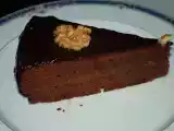 Receta Tarta sacher de mango