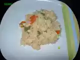 Receta Arroz frito con pollo y verduras
