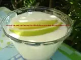 Receta Crema de leche y limón. 2º año de este blog