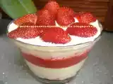 Receta Copa de fresas y mascarpone