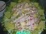 Receta Ensalada de piña y cangrejo