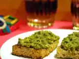 Receta Pan de espelta con aguacate