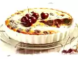 Receta Tarta de cerezas caliente con helado