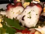 Receta Receta gallega: salpicón de pulpo