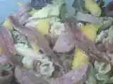Receta Ensalada de pasta fría con mango y anchoas