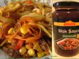 Receta Tallarines con salsa wok